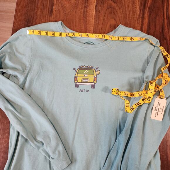 Life is Good "All In" Long Sleeve Top Size XL - Picture 8 of 11